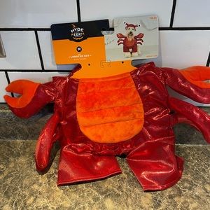Medium dog lobster costume by Hyde and Eek.  Up to 40 lbs.  See size chart.